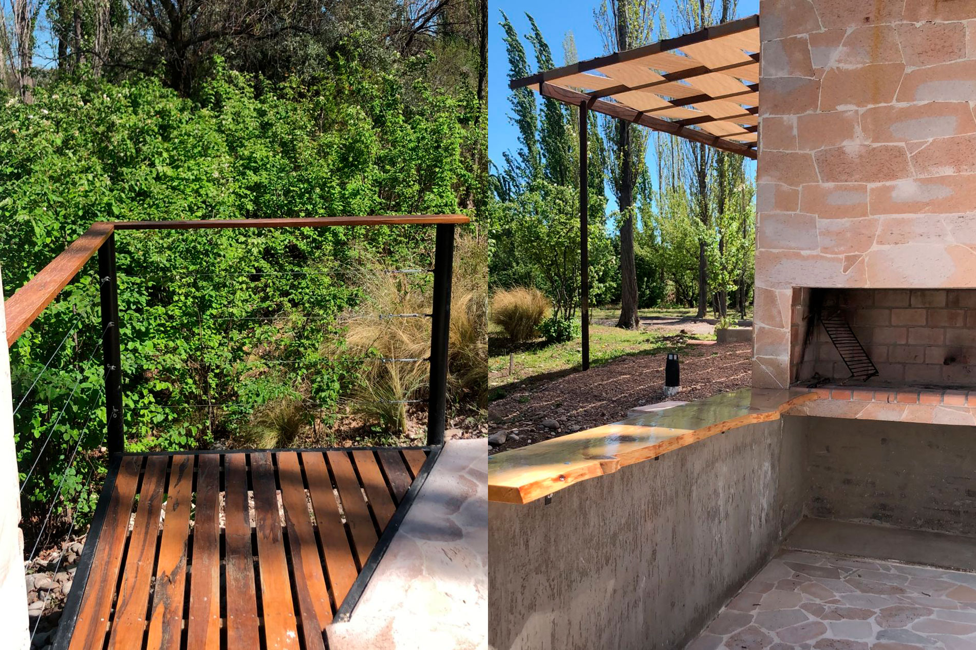 Parrilla y balcón Abismo