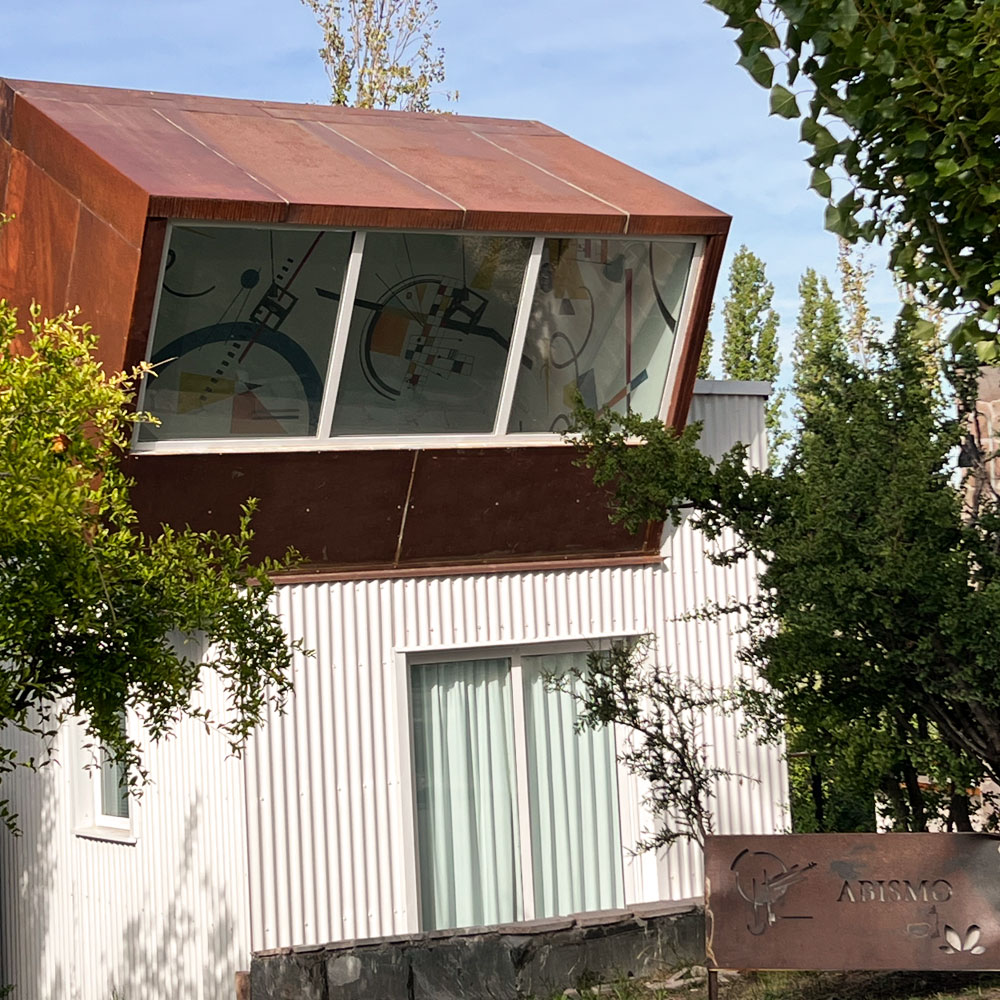 Foto exterior de la cabaña Abismo